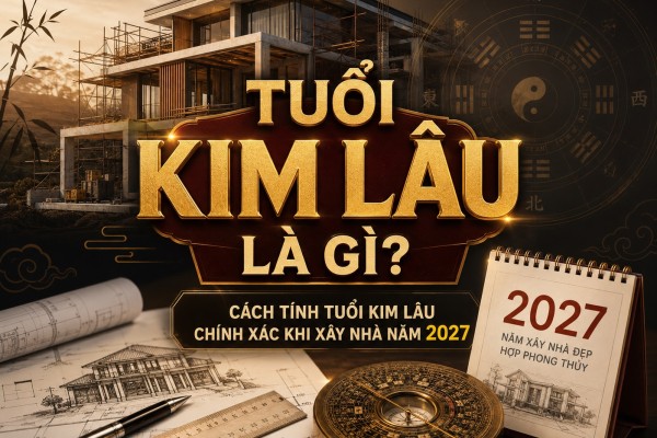 Tuổi Phạm Kim Lâu Năm 2027: Danh Sách Chi Tiết Các Tuổi Nên Tránh Xây Nhà