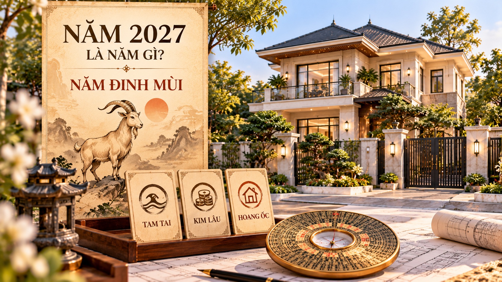 Danh sách tuổi đẹp để mượn tuổi làm nhà năm 2027 theo phong thủy chuẩn