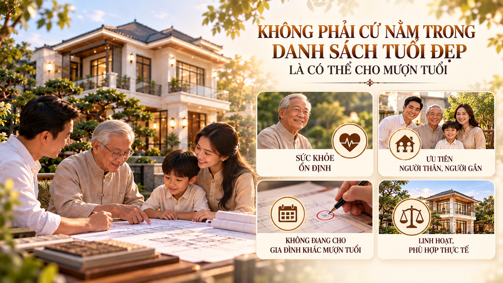 Danh sách tuổi đẹp để mượn tuổi làm nhà năm 2027 theo phong thủy chuẩn