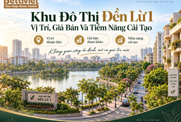 Khu Đô Thị Đền Lừ 1: Vị Trí, Giá Bán Và Tiềm Năng Cải Tạo 2026