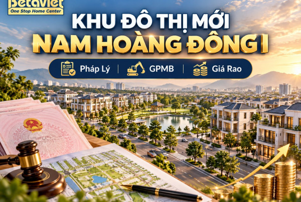 Khu Đô Thị Mới Nam Hoàng Đồng I: Pháp Lý, GPMB, Giá Rao 2026