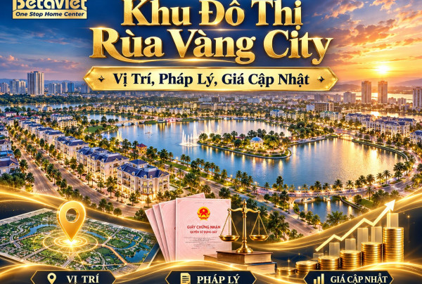 Khu Đô Thị Rùa Vàng City: Vị Trí, Pháp Lý, Giá Cập Nhật 2026