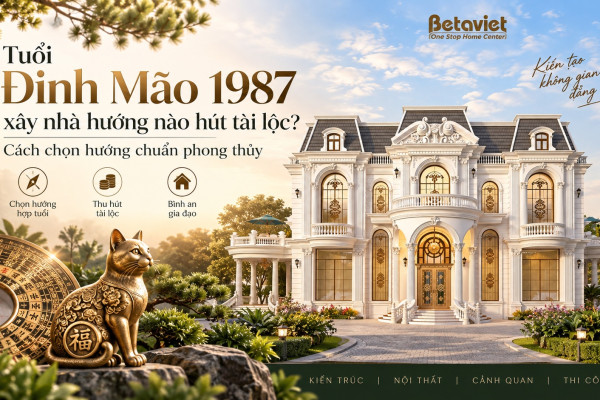 Tuổi Đinh Mão 1987 xây nhà hướng nào hút tài lộc? Cách chọn hướng chuẩn phong thủy