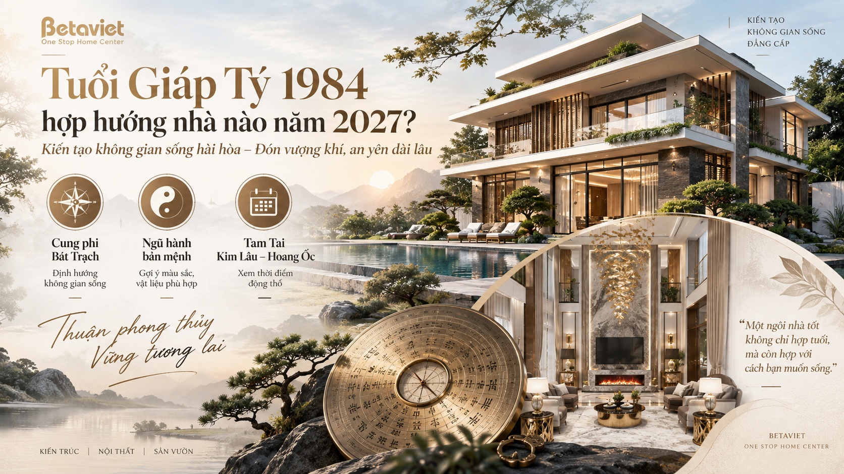 Tuổi Giáp Tý 1984 hợp hướng nhà nào năm 2027 để đón tài lộc và vượng khí?