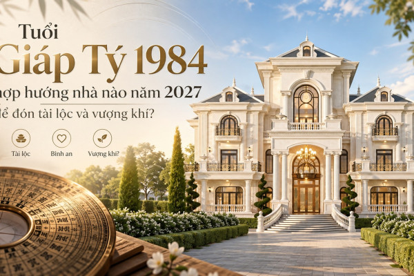 Tuổi Giáp Tý 1984 hợp hướng nhà nào năm 2027 để đón tài lộc và vượng khí?