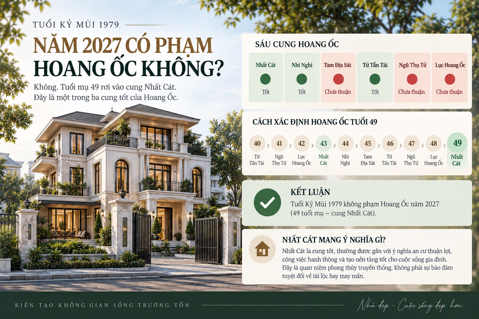 Tuổi Kỷ Mùi 1979 làm nhà năm 2027: Nên xây nhà hay mượn tuổi?