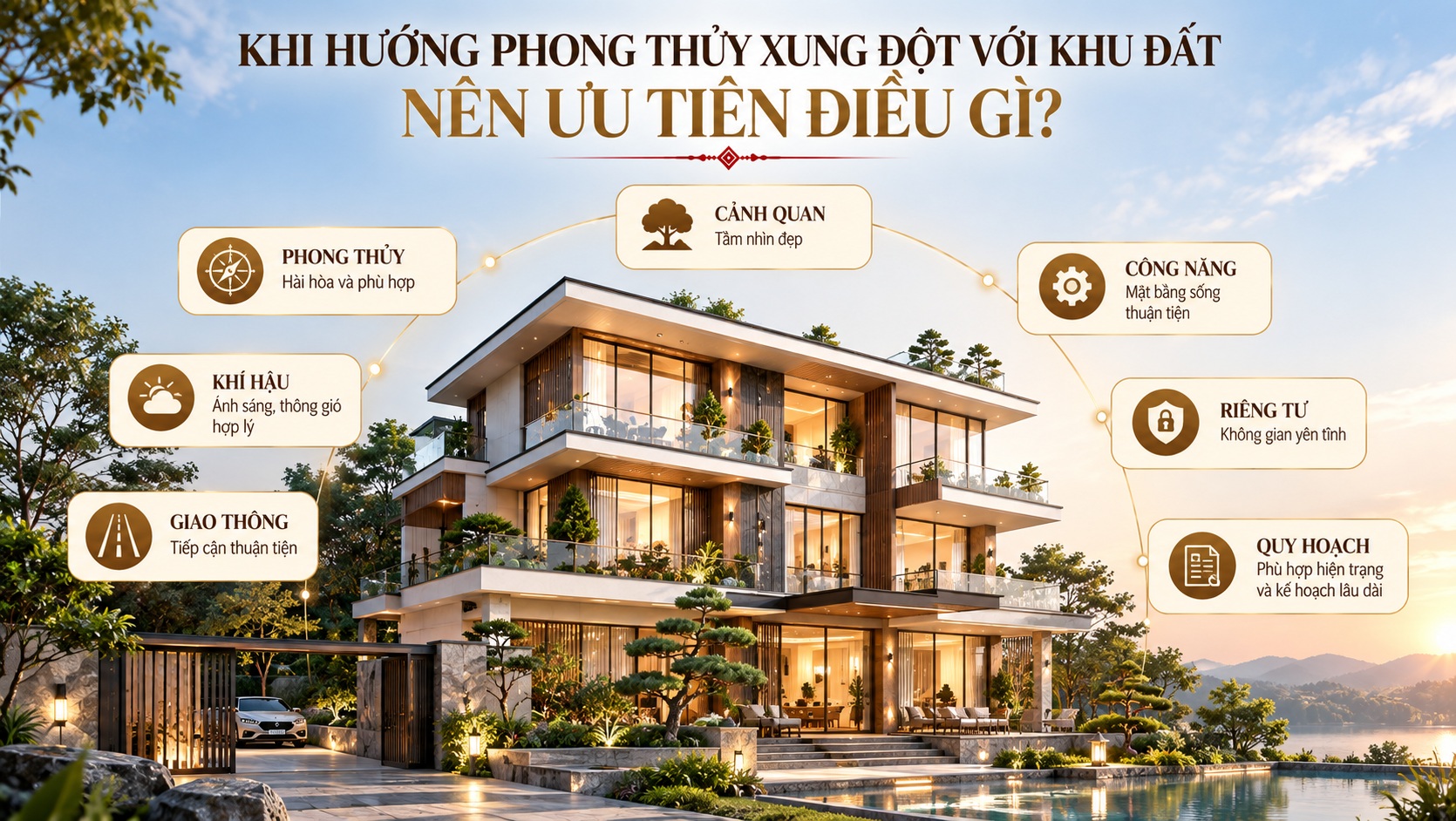 Cách chọn hướng nhà theo tuổi năm 2027 chuẩn phong thủy để đón tài lộc