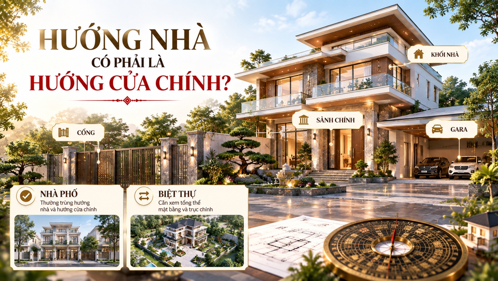 Cách chọn hướng nhà theo tuổi năm 2027 chuẩn phong thủy để đón tài lộc
