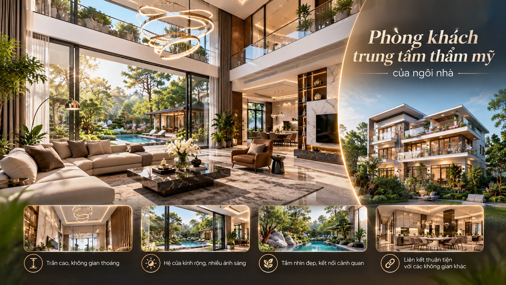 Hướng phòng khách hút tài lộc: Nguyên tắc bố trí chuẩn phong thủy