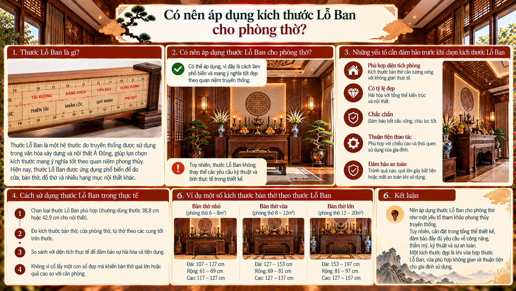 Hướng phòng thờ chuẩn phong thủy: Cách bố trí đúng để gia đạo bình an