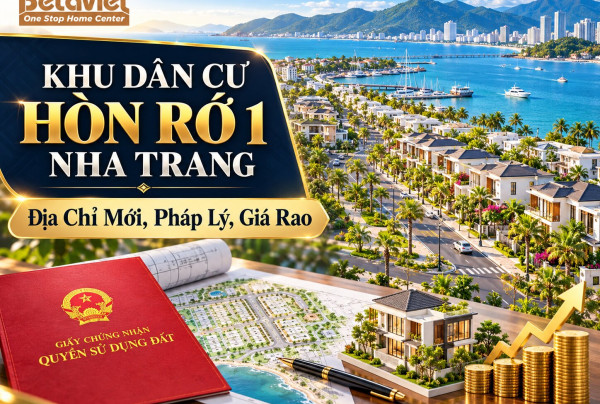 Khu Dân Cư Hòn Rớ 1 Nha Trang: Địa Chỉ Mới, Pháp Lý, Giá Rao 2026