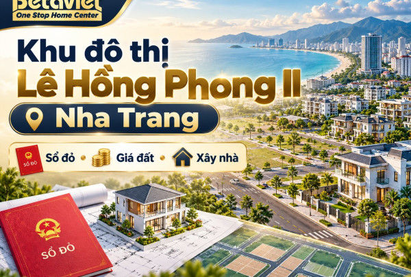 Khu đô thị Lê Hồng Phong II: hơn 1.200 căn đã xây, sổ đỏ còn vướng giá đất