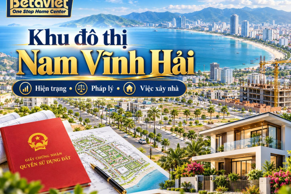 Khu đô thị Nam Vĩnh Hải: hiện trạng, pháp lý và việc xây nhà