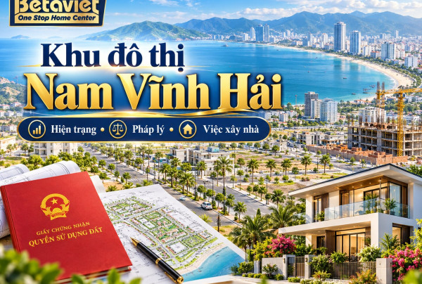 Khu đô thị Nam Vĩnh Hải: hiện trạng, pháp lý và việc xây nhà