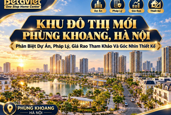 Khu Đô Thị Mới Phùng Khoang Hà Nội: Pháp Lý, Giá Rao 2026