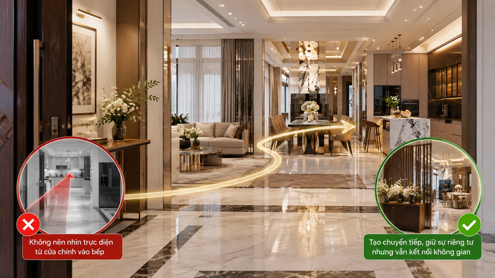 Phong thủy phòng bếp thu hút tài lộc: Những nguyên tắc gia chủ nên biết