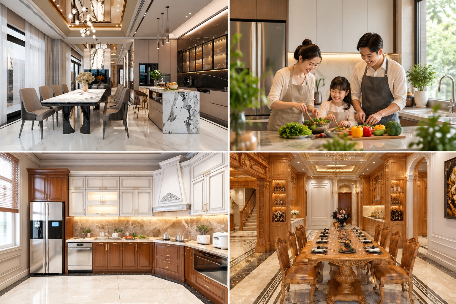 Phong thủy phòng bếp thu hút tài lộc: Những nguyên tắc gia chủ nên biết